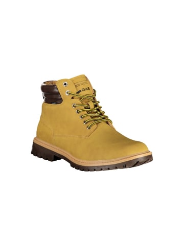 GAS Beige Polyurethan-Stiefelette