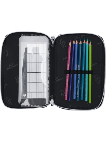 BECKMANN Beckmann 3-Fächrige Federmappe Magic League