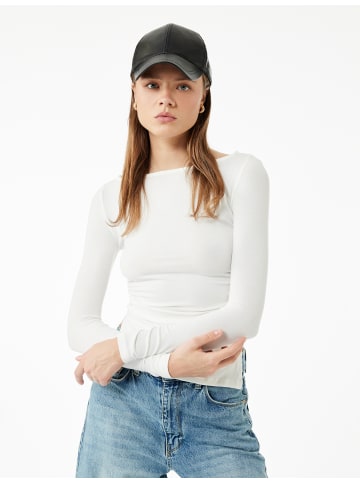 KOTON TSHIRT LS in Ekru