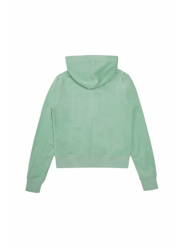Juicy Couture Sweat & Fleece - Hoodies Zipthrough in greyed jade