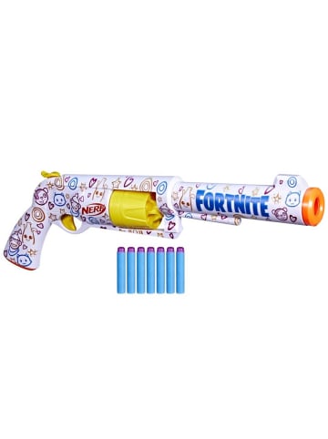 Hasbro Nerf Fortnite Frenz 4 Ever Dart Blaster Beste-Freunde-Lackierung 8+