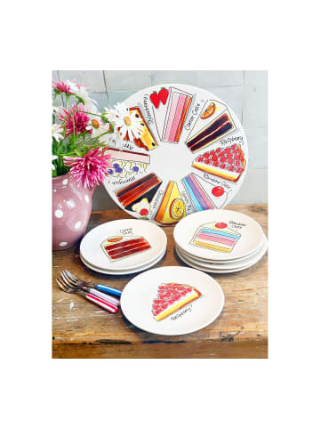 Blond Amsterdam Kuchenteller Karottenkuchen in Bunt - 18cm