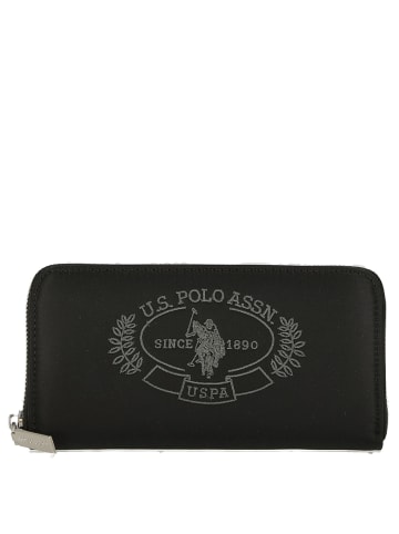 U.S. Polo Assn. Springfield - Geldbörse 19 cm in schwarz