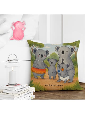 Mr. & Mrs. Panda Sofakissen 40x40 Koala Familie Design ohne Spruch in Weiß
