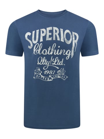 riverso  T-Shirt RIVLeon in Blau