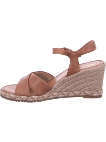 Tamaris Keilsandalette in braun