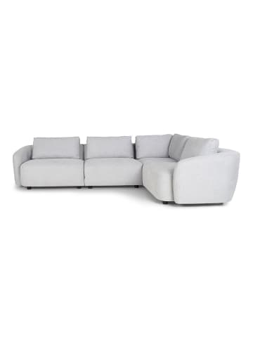 ebuy24 Ecksofa Bergen Hellgrau 205 x 297 cm