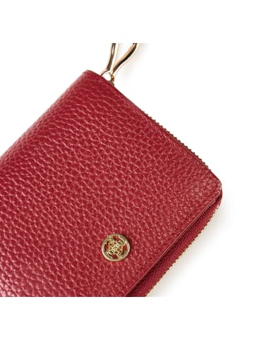 Esquire Alexandria Geldbörse RFID Schutz Leder 10.5 cm rot