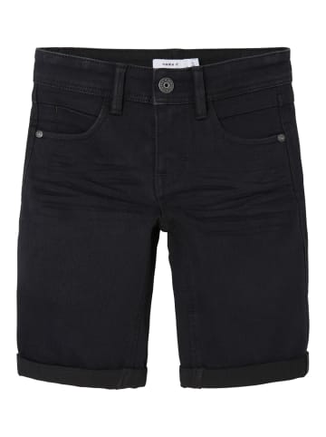 name it Jeansbermuda Long Shorts NKMsofus in black denim