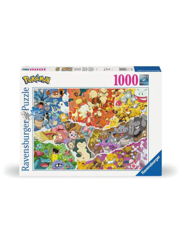 Ravensburger Puzzle 1.000 Teile Pokémon Abenteuer 14-99 Jahre in bunt