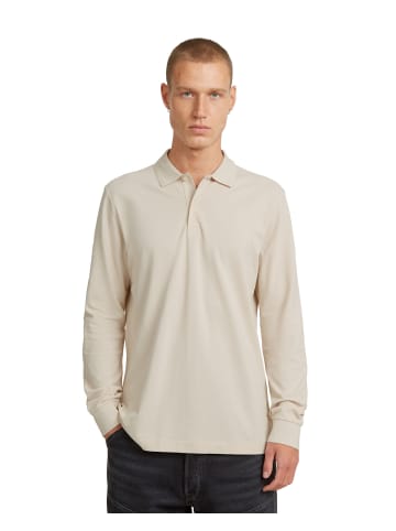 G-Star Raw Dunda Slim Polo Long Sleeve dk talc