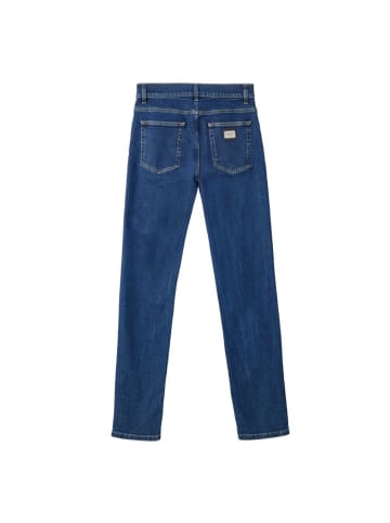 Dolce & Gabbana Blau Baumwolle Skinny Jeans