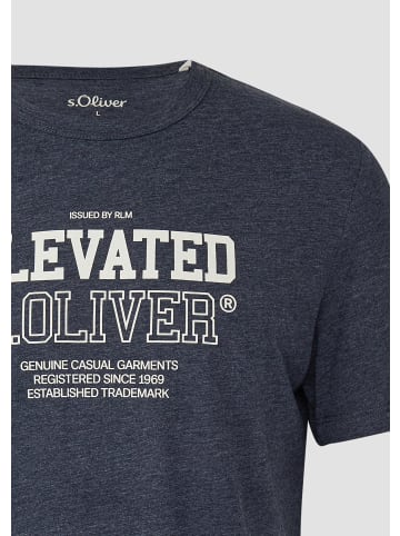 s.Oliver T-Shirt in 59D1_navy