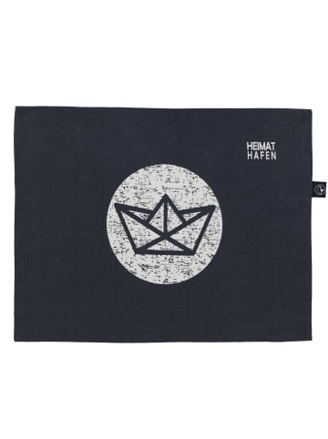 SCHIETWETTER Tischset "Heimathafen", in navy