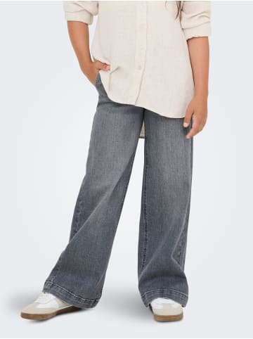 KIDS ONLY Jeans mit weitem Bein in Medium Grey Denim
