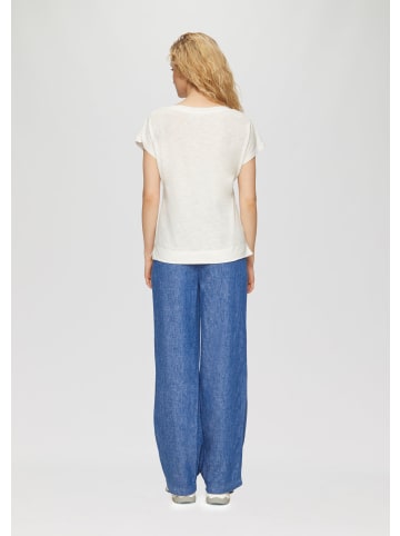 s.Oliver T-Shirt in 02D0_creme