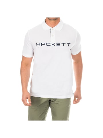 Hackett London Poloshirt in White