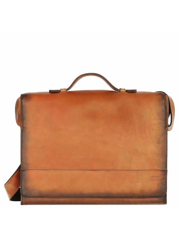 Jost Randers 10 - Aktentasche 40 cm (cognac) in cognac