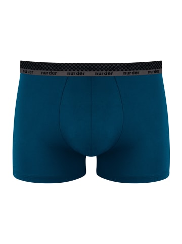 NUR DER Retro Pants Boxer Microfaser in Petrol