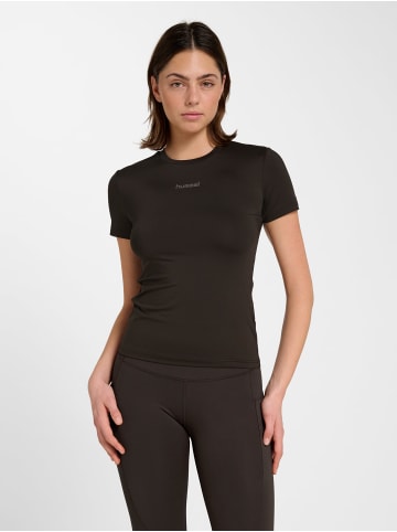 Hummel T-Shirt Hmlfast Damen in AFTER DARK