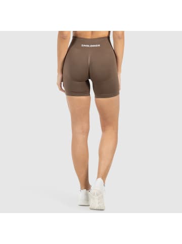SMILODOX Shorts Nomeli Scrunch in Braun