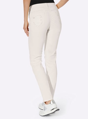 Heine Bauchweg-Jeans in ecru