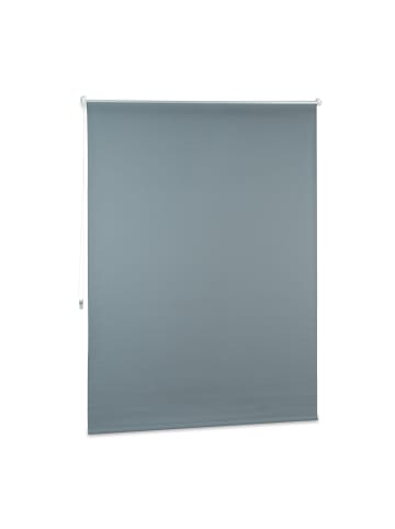 relaxdays Verdunkelungsrollo in Grau - (B)110 x (H)165 cm