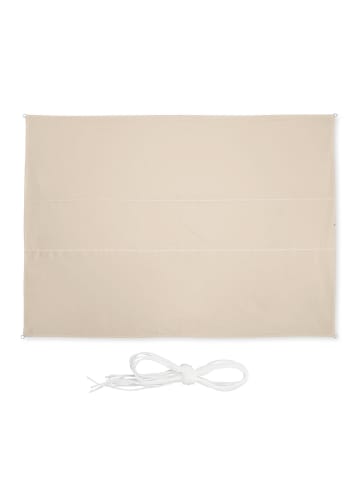 Sonnensegel in Beige - (B)3,5 x (T)4,5 m