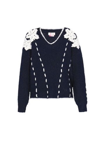 IZIA Women Sweater in navy