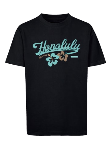 F4NT4STIC T-Shirt Honolulu in schwarz