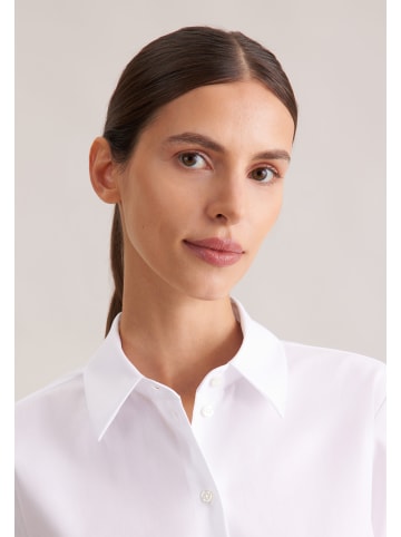 Seidensticker Hemdbluse Regular in Weiß