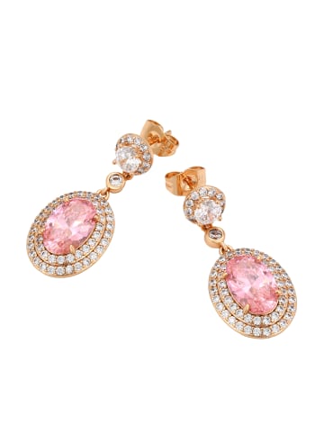 NAEMI Women Earrings in Rose Gold Rose