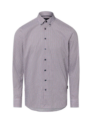 Bugatti Hemd in rot indigo - 0001