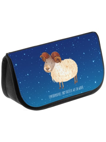 Mr. & Mrs. Panda Organizer Sternzeichen Widder mit Spruch in Sternenhimmel Blau