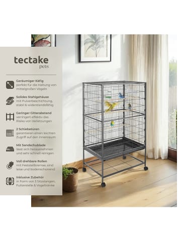 tectake Vogelhaus 131cm hoch