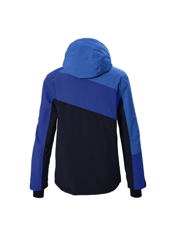 Killtec Funktionsjacke mit abzippbarer Kapuze in Blau3036