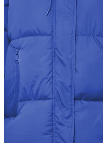 myMo Wattierte Steppjacke in Kobalt Schwarz