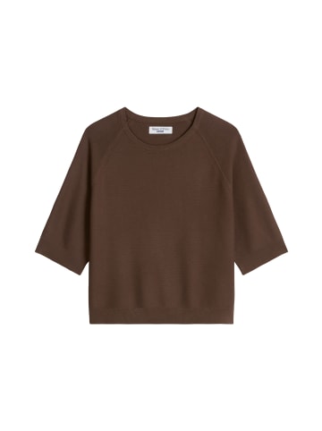 Marc O'Polo DENIM Pullover relaxed in Hazelnut Brown
