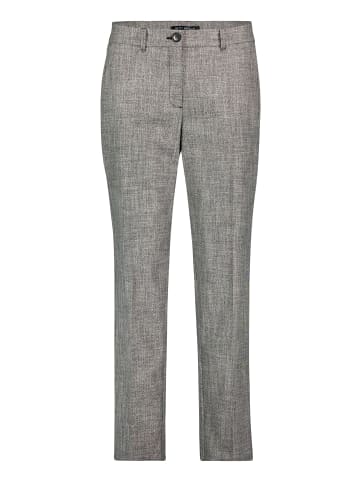 Betty Barclay Businesshose mit Bügelfalte in Grey Melange