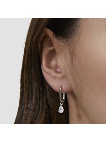 s.Oliver Creolen Elegant Stones in silber