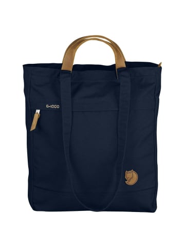 FJÄLLRÄVEN Totepack No. 1 - Umhängetasche/Rucksack 39 cm (black) in navy