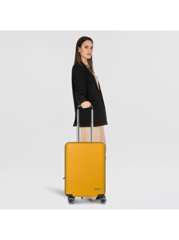 Franky Dallas 3.0 4 Rollen Trolley S 55 cm in yellow