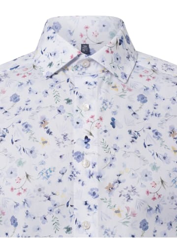 OLYMP  Businesshemd in weiß blau