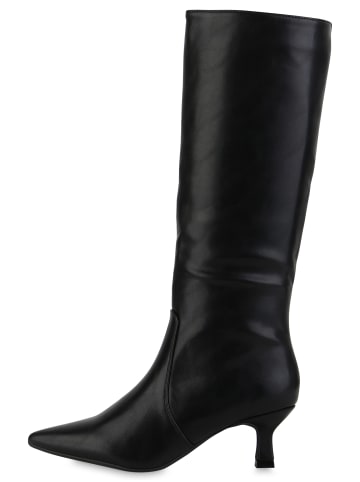 VAN HILL Klassische Stiefel Camille in Schwarz
