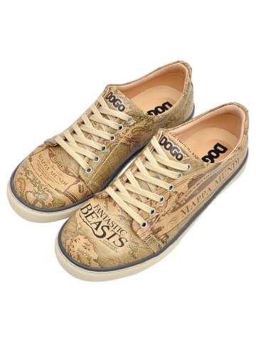 Dogo Classic Sneaker - Mappa Mundi Fantastic Beasts in Schwarz