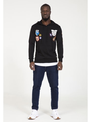 PLUS EIGHTEEN Herren Kapuzenpullover in Schwarz