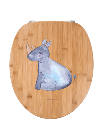 Mr. & Mrs. Panda Klobrille Einhorn Nashorn ohne Spruch in Braun