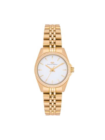 Rhodenwald & Söhne Uhr Cassina aus Edelstahl in gelbgold