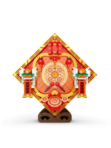 COFI 1453 Reobrix 569 Löwenfigur Klemmbaustein Deko 498 Teile ab 14 in Mehrfarbig