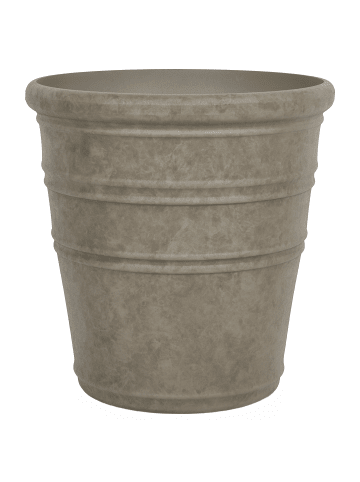 Beliani Outdoor Blumentopf AGISTRI in Beige - (W) 46 x (H) 47 x (L) 46 cm